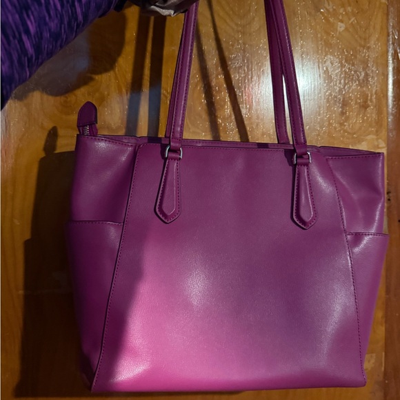 Kate Spade magenta Leather Tote Bag - Picture 4 of 4